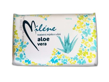 Mýdlo tuhé Miléne - aloe vera, 100 g (KS)