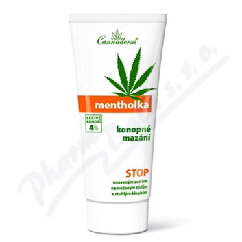 Cannaderm Mentholka chladivé mazání 200ml