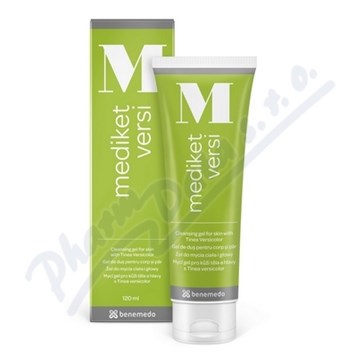 Mediket Versi mycí gel Pityriasis versicolor 120ml