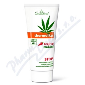 Cannaderm Thermolka hřejivé mazání 200ml