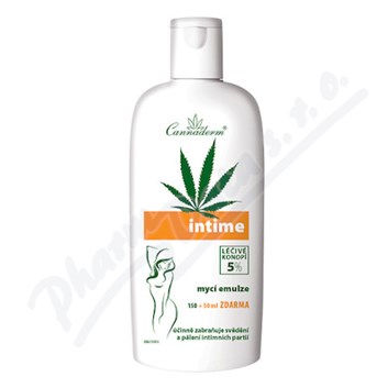 Cannaderm Intime NEW mycí emulze 150+50ml ZDARMA