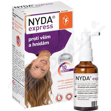 NYDA express proti vším a hnidám 50ml