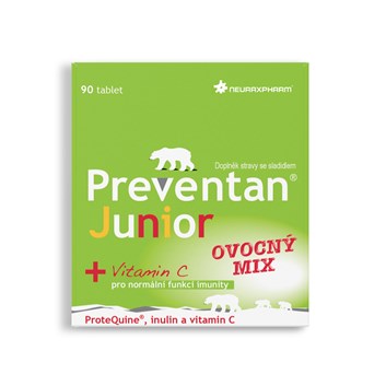 Preventan Junior ovocný mix tbl.90