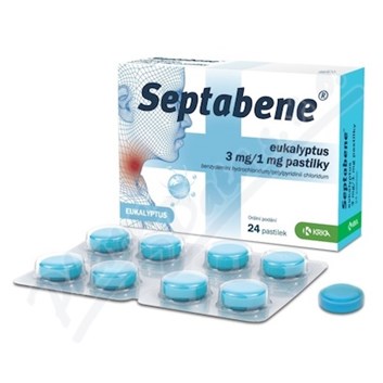 Septabene Eukalyptus 3mg/1mg pas.24