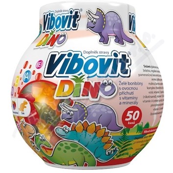 Vibovit Dino jelly 50ks new