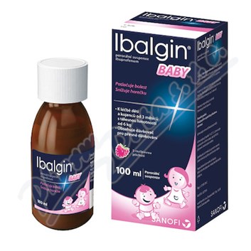 Ibalgin Baby 100mg/5ml por.sus. 100ml