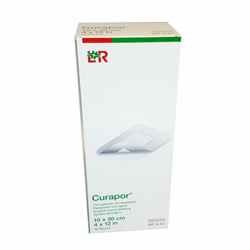 Náplast Curapor obvaz na rány 10x30cm ster. (bal.50ks) (BAL)