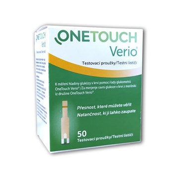 Proužky testovací One Touch Verio 50ks (BAL)