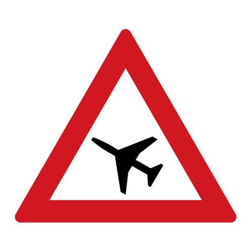 Dopravní značka - Letadla