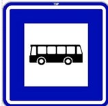 Dopravní značka IJ4a - Zastávka