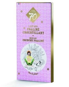 Výroční čokoláda Cluizel Grand lait 45% s křupavým praliné