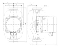 Elektronické oběhové čerpadlo Grundfos ALPHA2 25-80 180 (99411178)