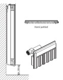 PURMO VK 11-600/1800 deskový radiátor, pravé SPODNÍ připojení