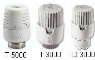 termostatická kapalinová hlavice IVAR.T 3000 CS - chrom-mat (500671CS)