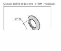 Protherm silikon. růžice 100 mm venkovní (SR1D) (5301)