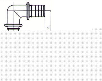 koleno 90° REHAU RAUTHERM S 32 mm 12611031001