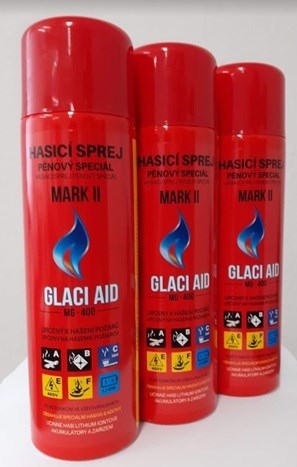 Hasicí spray GlaciAid MG-400, 400 ml