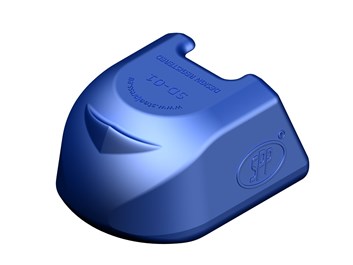 Kryt závěsného zařízení - modrý SD-01B