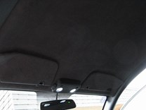 Potahová elastická látka pro čalounění interiéru auta modrá světlá  100x150cm