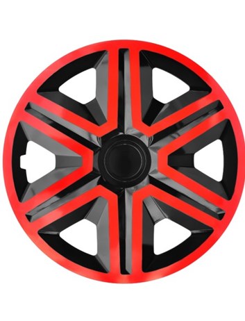Poklice 15'' ACTION doublecolor red - black