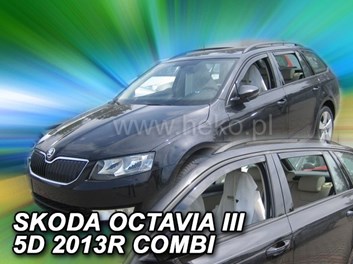 Plexi Škoda Octavia III 5D 13R combi + zadní (2030)