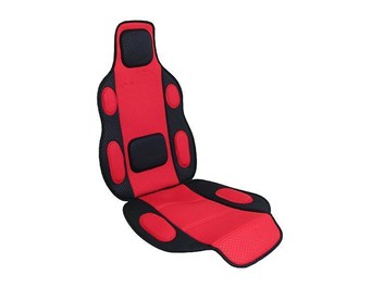 Autopotah Sport Tuning podložka na přední sedadlo, černo červený
