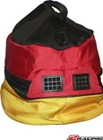 Taška na přilbu 2Racing černo-červeno-žlutá