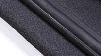 Gumová fólie silná páska samolepicí na hranu kufru auta 10x200cm