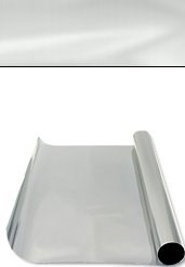 Protisluneční fólie 50x300cm, stříbrná