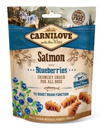 Carnilove Dog Crunchy Snack Salmon & Blueberries 200g