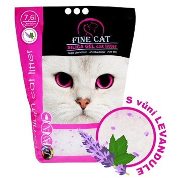FINE CAT Silica-gel LEVANDULE 7,6litru / 3,3kg