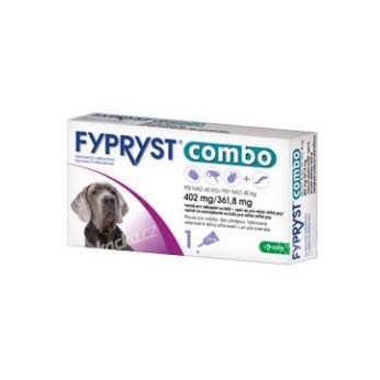 Fypryst COMBO spot on XL 1x402mg/361,8mg pes 40-60kg
