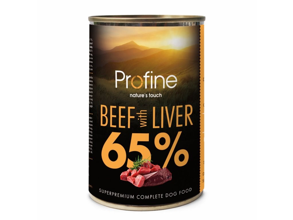 Profine 65% Beef with Liver 400g