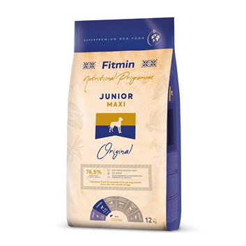 Fitmin Maxi Junior kompletní krmivo pro psy 12 kg