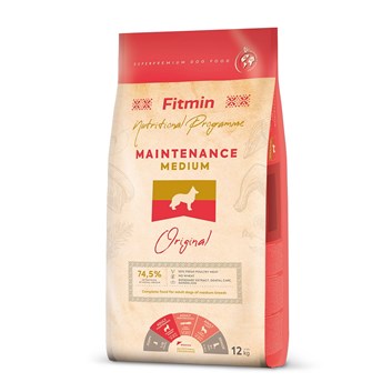 Fitmin Medium Maintenance kompletní krmivo pro psy 12 kg