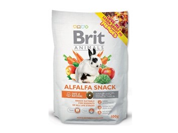 Brit Animals ALFALFA SNACK for rodents 100g