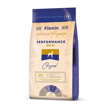 Fitmin Maxi Performance kompletní krmivo pro psy 12 kg