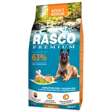 RASCO Premium Adult Medium 15kg
