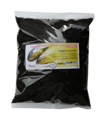 Granule pro výkrm lososovitých ryb 1kg - potápivé