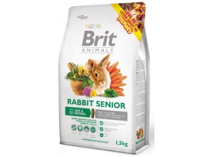 Brit Animals RABBIT SENIOR complete 1,5kg