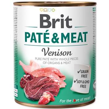 BRIT PATÉ & MEAT - VENISON 800g