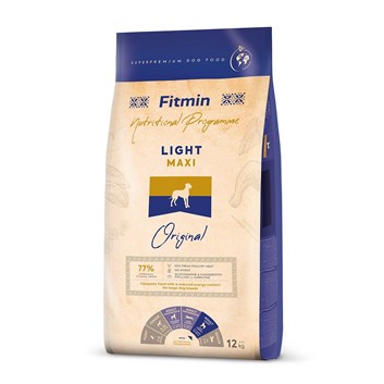 Fitmin Maxi Light kompletní krmivo pro psy 12 kg