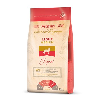 Fitmin Medium Light kompletní krmivo pro psy 12 kg
