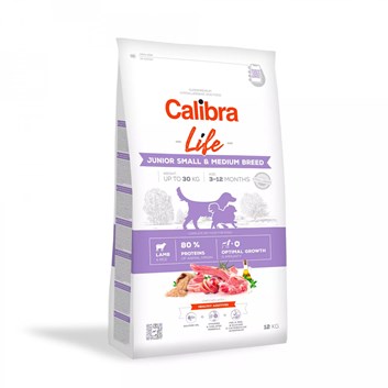 Calibra Dog Life Junior Small&Medium Breed Lamb 12kg