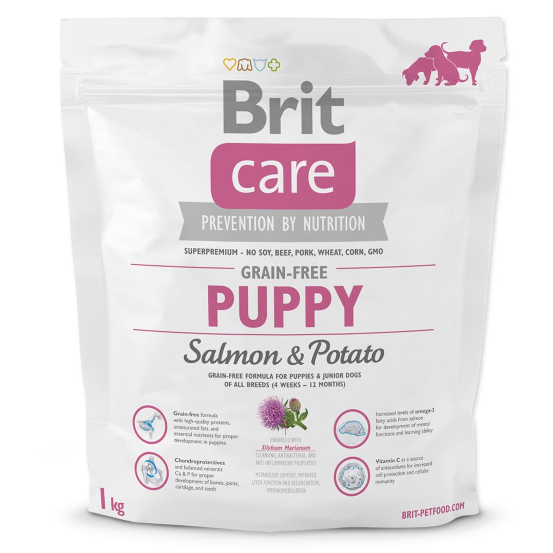 Brit Care Grain-free Puppy Salmon & Potato  1kg