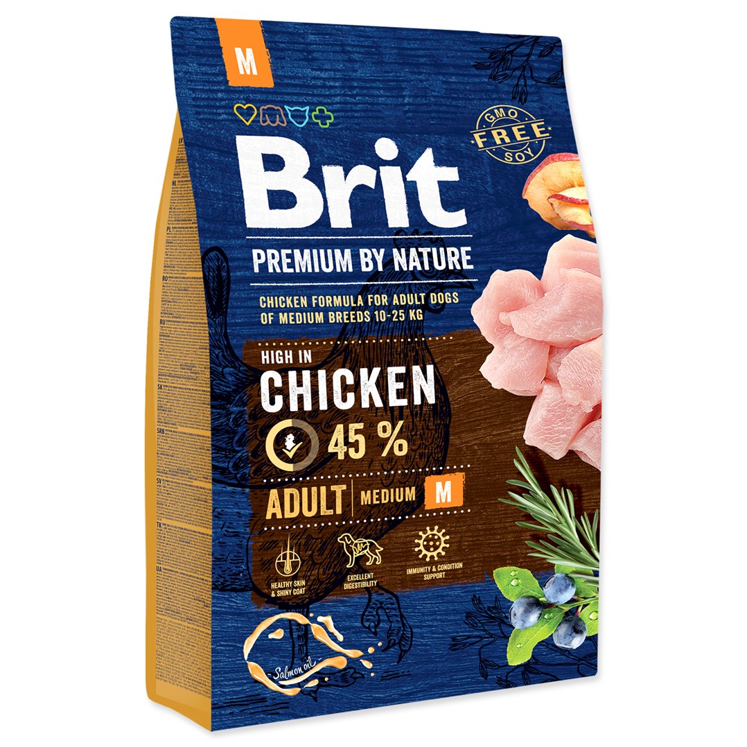 Brit Premium by Nature Adult M - 3 kg