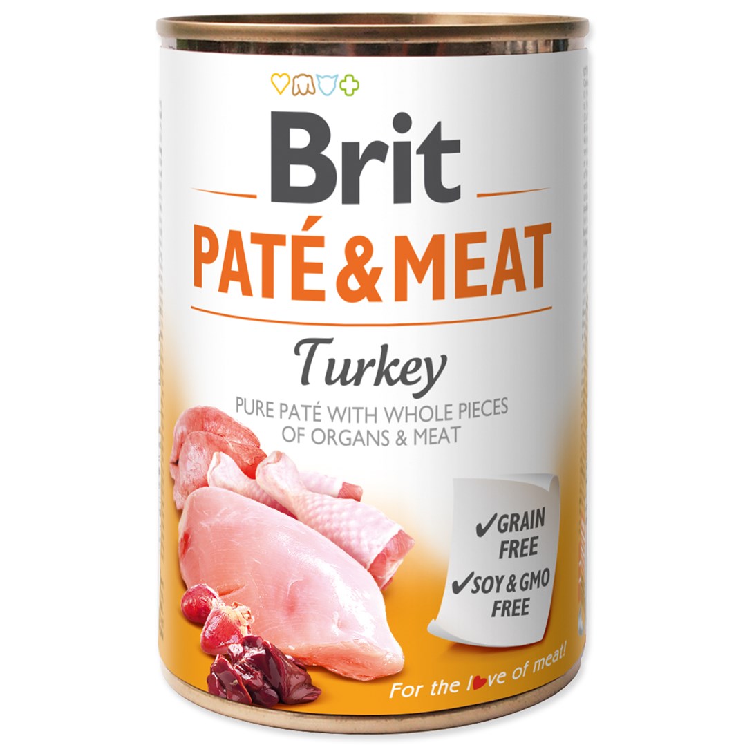 BRIT PATÉ & MEAT - TURKEY  400 g