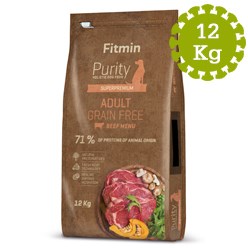 FITMIN DOG PURITY GF ADULT BEEF - 12 KG