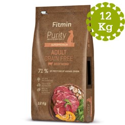 FITMIN DOG PURITY GF ADULT BEEF - 12 kg