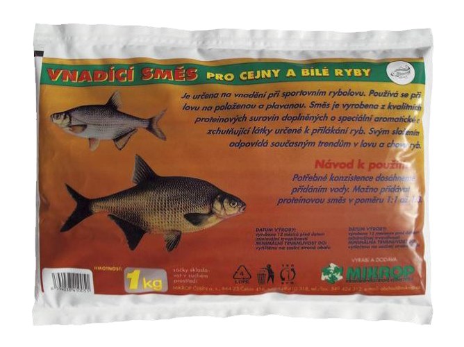 Vnadicí směs pro lov cejnů a bilých ryb, 1kg